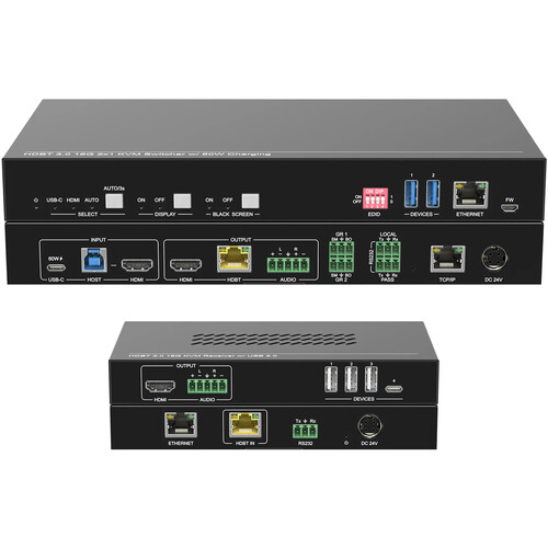 DVDO 4K 2x1 Presentation Switcher/Extender with USB-C & HDMI Inputs