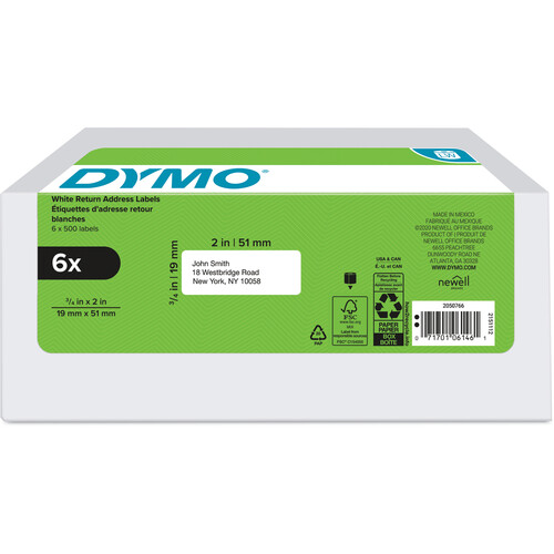 Dymo LabelWriter Address Labels Value Pa