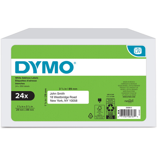 Dymo Mailing Address Labels (1 1/8 x 3 1
