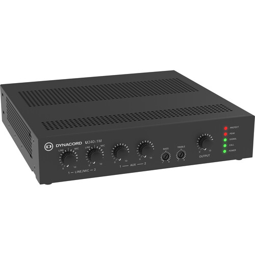 Dynacord U240:1M Single-Channel Mixer-Amplifier (240W)
