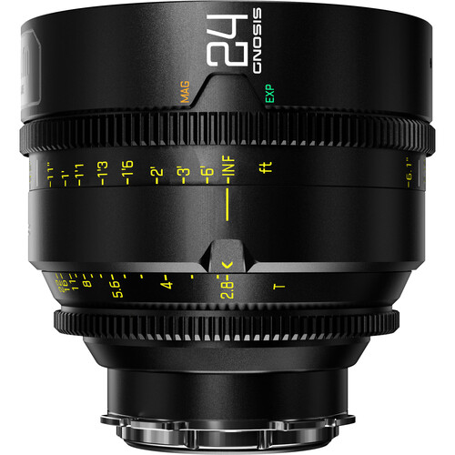 DZOFilm 24mm T2.8 Gnosis Macro Prime Lens (LPL with PL & EF Mounts Feet)