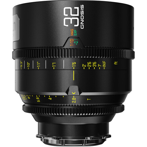 DZOFilm 32mm T2.8 Gnosis Macro Prime Lens (LPL with PL & EF Mounts Feet)
