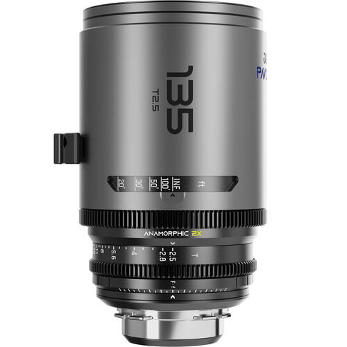 DZOFilm PAVO 135mm T2.5 2x Anamorphic Prime Lens (Blue Flares PL/EF Mount Feet)