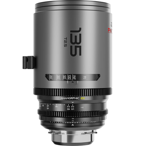 DZOFilm PAVO 135mm T2.5 2x Anamorphic Prime Lens (Neutral Flares PL/EF Mount Feet)