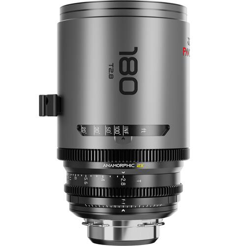 DZOFilm PAVO 180mm T2.8 2x Anamorphic Prime Lens (Neutral Flares PL/EF Mount Feet)