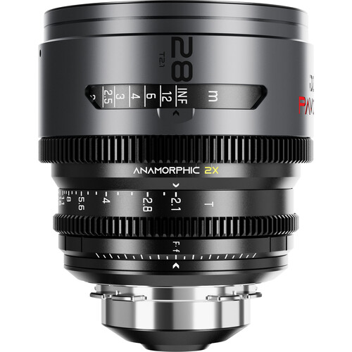 DZOFilm PAVO 28mm T2.1 2x Anamorphic Prime Lens (Neutral Coating PL/EF Mount Feet)