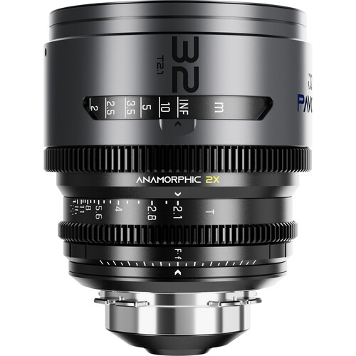 DZOFilm PAVO 32mm T2.1 2x Anamorphic Prime Lens (Blue Coating PL/EF Mount Feet)