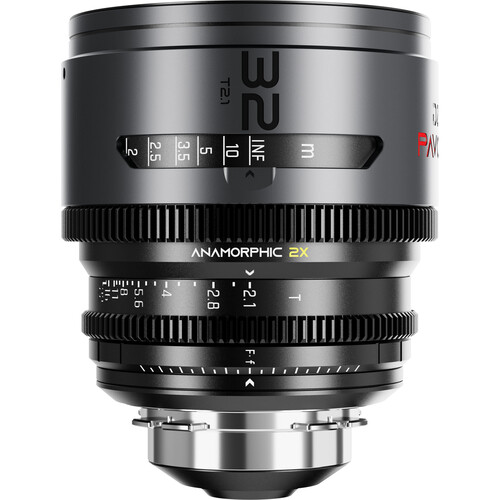 DZOFilm PAVO 32mm T2.1 2x Anamorphic Prime Lens (Neutral Coating PL/EF Mount Feet)