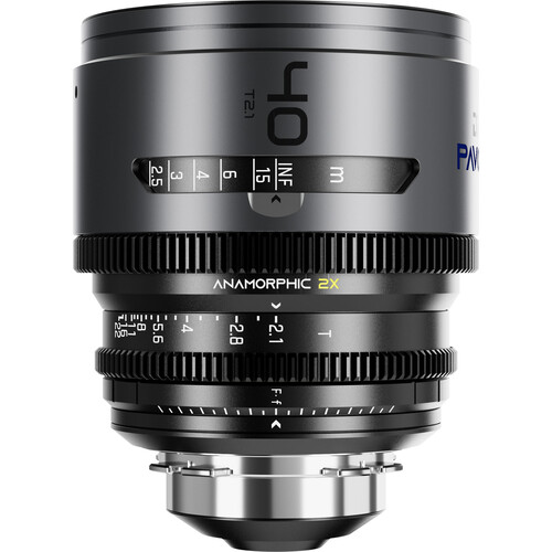 DZOFilm PAVO 40mm T2.1 2x Anamorphic Prime Lens (Blue Coating PL/EF Mount Feet)