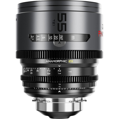 DZOFilm PAVO 55mm T2.1 2x Anamorphic Prime Lens (Neutral Coating PL/EF Mount Feet)