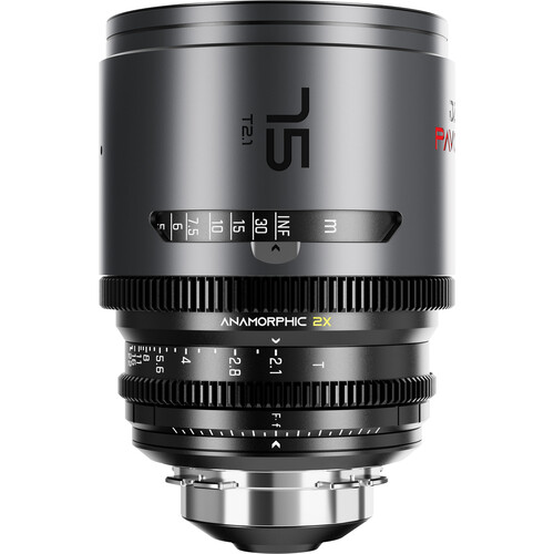 DZOFilm PAVO 75mm T2.1 2x Anamorphic Prime Lens (Neutral Coating PL/EF Mount Feet)