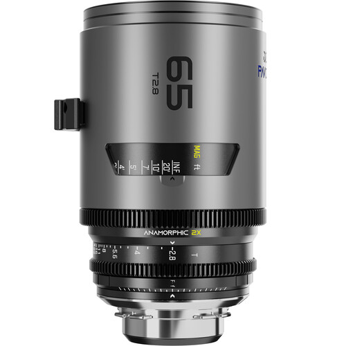 DZOFilm PAVO 65mm T2.8 2x Anamorphic Prime Lens (Blue Coating PL/EF Mount Feet)