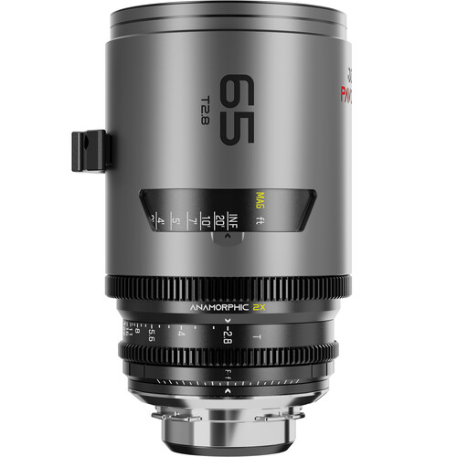 DZOFilm PAVO 65mm T2.8 2x Anamorphic Prime Lens (Neutral Coating PL/EF Mount Feet)