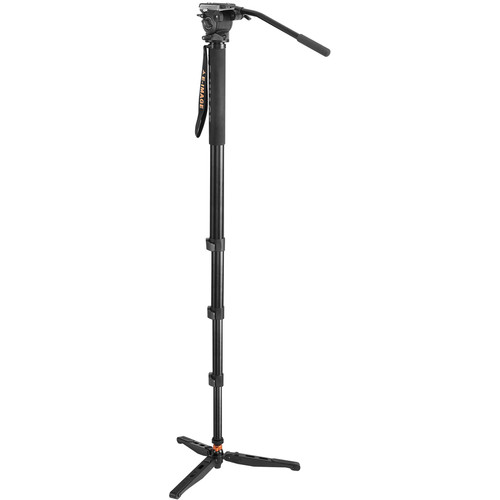 E-Image MA800 4 Stage Aluminum Monopod With 630FH Fluid Head