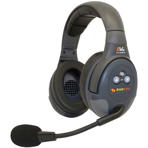 Eartec EVADE EVXDR Light-Industrial Full-Duplex Wireless Intercom Dual-Ear Remote Headset (2.4 GHz)