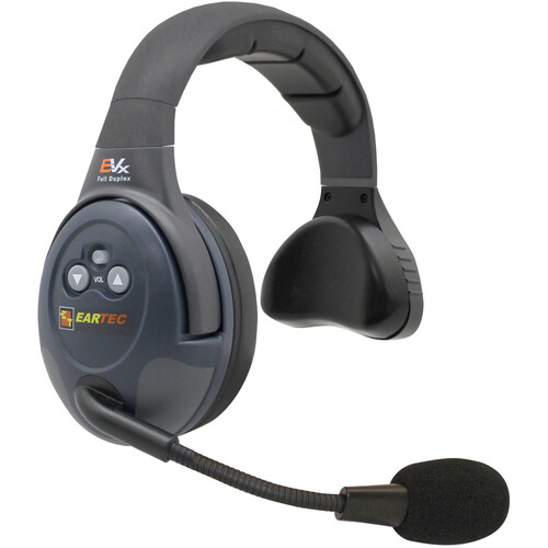 Eartec EVADE EVXSM Light-Industrial Full-Duplex Wireless Intercom Single-Ear Master Headset (2.4 GHz)