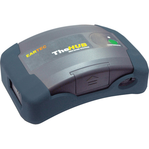 Eartec HUB Mini Duplex Transceiver Base for 1 Plug-In & up to 8 Wireless UltraLITE Headsets (USA)