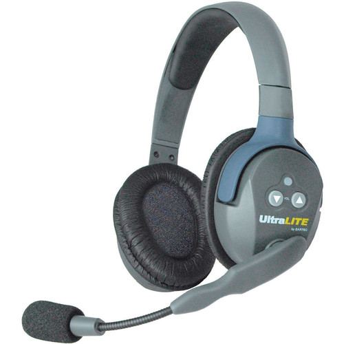 Eartec UltraLITE Dual-Ear Remote Headset with Rechargeable Lithium Battery (European Version)
