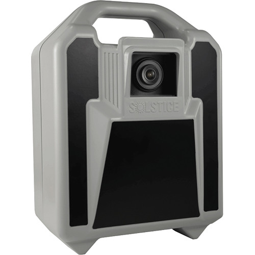 EarthCam Solstice Cam 1080p Wireless Outdoor Job Site Camera with 256GB Storage (Steel Gray)