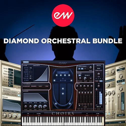 EastWest Hollywood Orchestra Bundle Diamond EW275B290B296D B&H