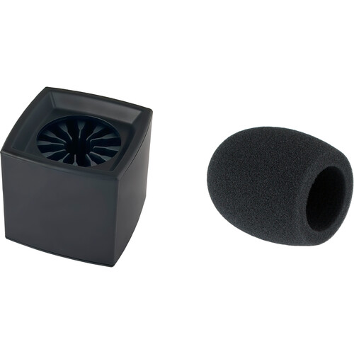 Eastwind Audio Premium Mic Flag Combo Set for Sennheiser MD 46/MD 42 (Black Square)