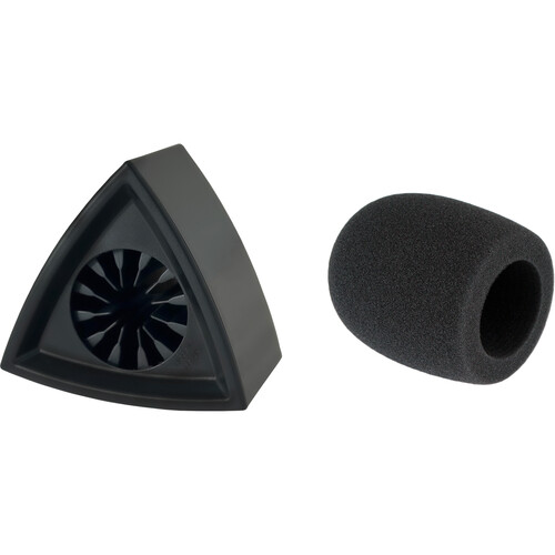 Eastwind Audio Premium Mic Flag Combo Set for Electro-Voice RE50B (Black Triangle)