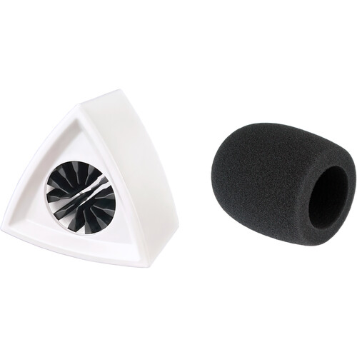 Eastwind Audio Premium Mic Flag Combo Set for Electro-Voice RE50B (White Triangle)