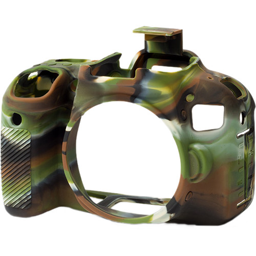 easyCover Silicone Protection Cover for Canon T7i (Camouflage)