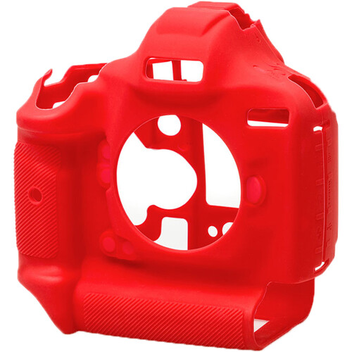 easyCover Silicone Protection Cover for Canon EOS 1Dx 1Dx Mark II Mark III (Red)