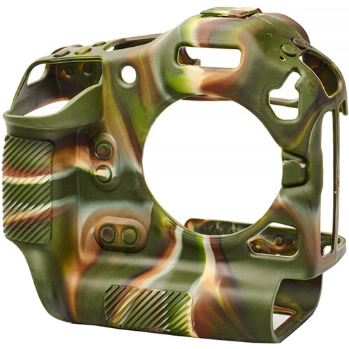 easyCover Silicone Camera Case for Canon EOS R1 (Camouflage)