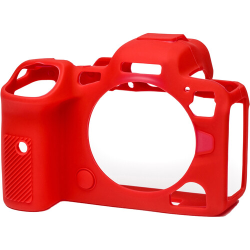 easyCover Silicone Protection Cover for Canon EOS R5 R6 R6 Mark II/III (Red)