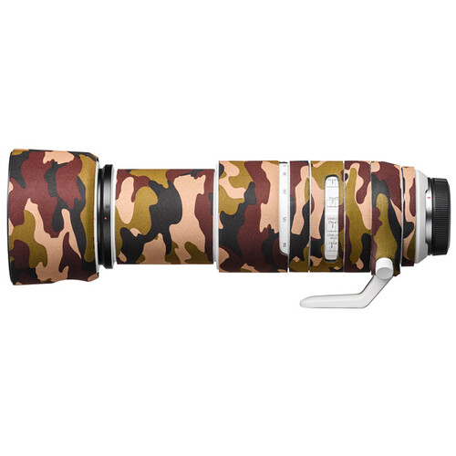 easyCover Cover for Canon RF 100-500mm f/4.5-7.1L IS USM Lens (Brown Camo)
