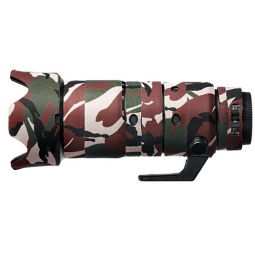 easyCover Lens Oak Neoprene Cover for the Nikon Z 70-200mm f/2.8 VR S Lens (Green Camoflauge)