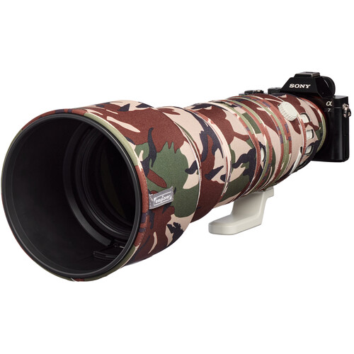 easyCover Lens Oak Neoprene Cover for Sony FE 400-800mm f/6.3-8 G OSS Lens (Green Camo)