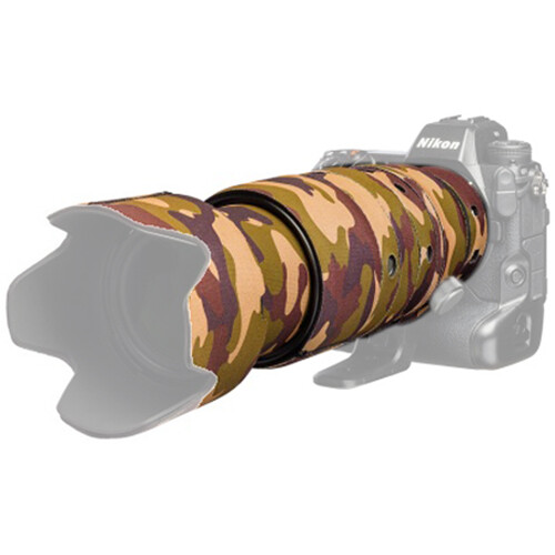 easyCover Lens Oak Cover for Sigma 60-600mm f/4.5-6.3 DG DN OS Sports Lens (Brown Camouflage)