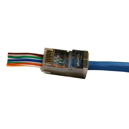Eclipse Tools QuikThru RJ45 Cat5e/6 Shielded Internal Connector (100-Pack)