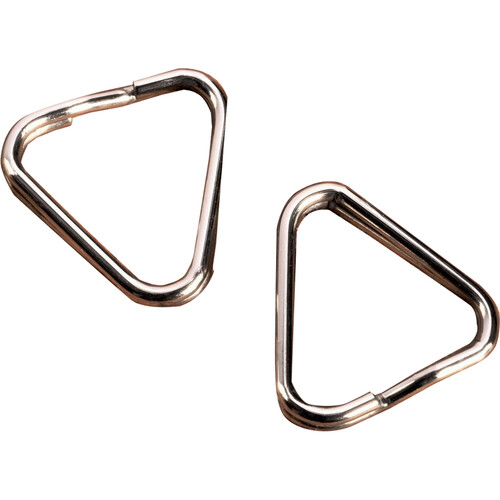 EDDYCAM Triangle Rings (Silver Pair)