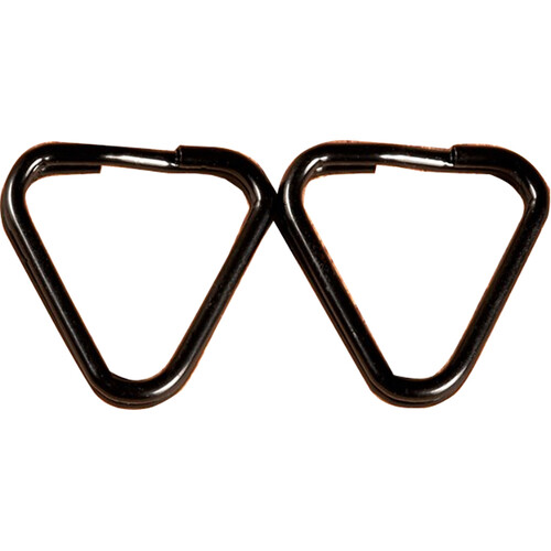 EDDYCAM Triangle Rings (Black Pair)