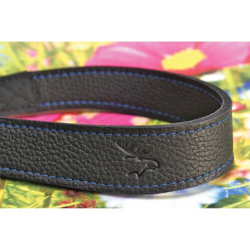 EDDYCAM Camera Strap (Black with Blue Stitching 1.4