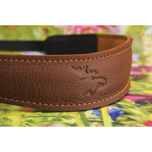 EDDYCAM Camera Strap (Cognac with Nature Stitching 1.7