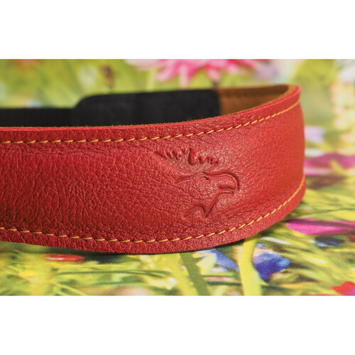 EDDYCAM Camera Strap (Red with Nature Stitching 1.7