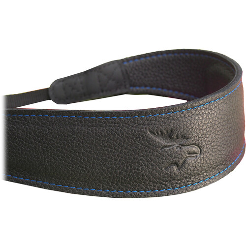EDDYCAM Camera Strap (Black with Blue Stitching 2.4 x 61