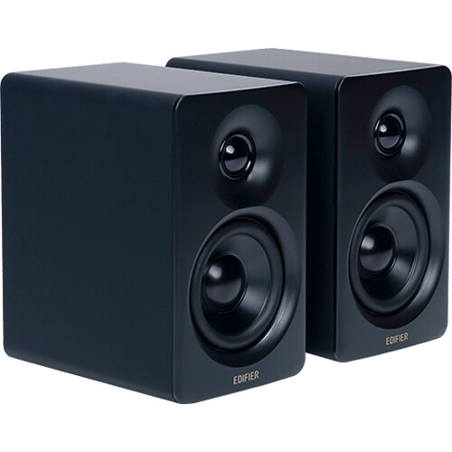 Edifier M60 Compact Desktop 2.0 2-Way Active Bluetooth Speakers (Black Pair)
