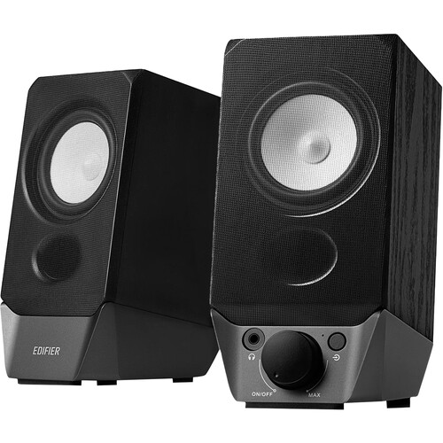Edifier R19BT Full-Range Active Bluetooth Computer Speakers (Black Pair)