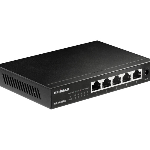 EDIMAX Technology GS-1005BE 5-Port 2.5G Unmanaged Network Switch