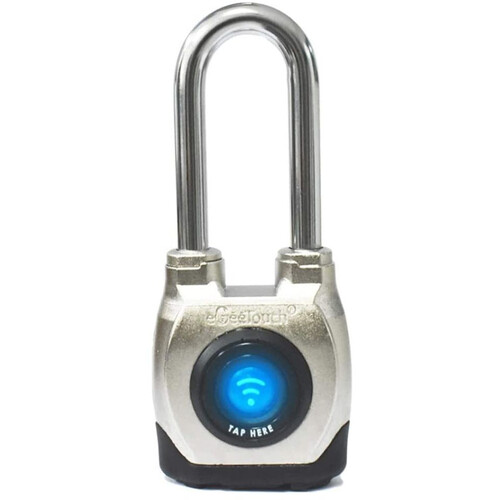 eGeeTouch Outdoor Smart Padlock (4th Gen Long Shackle)