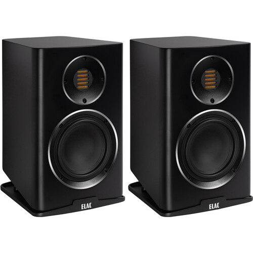 ELAC Carina BS243.4 2-Way Bookshelf Speakers (Satin Black Pair)