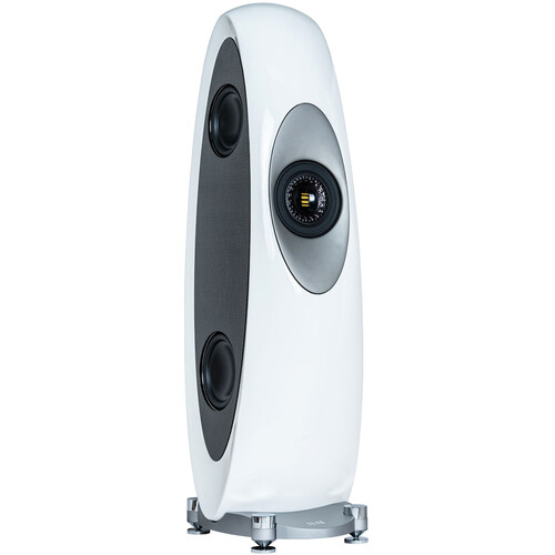 ELAC Concentro M Floorstanding Speaker (White High Gloss Single)