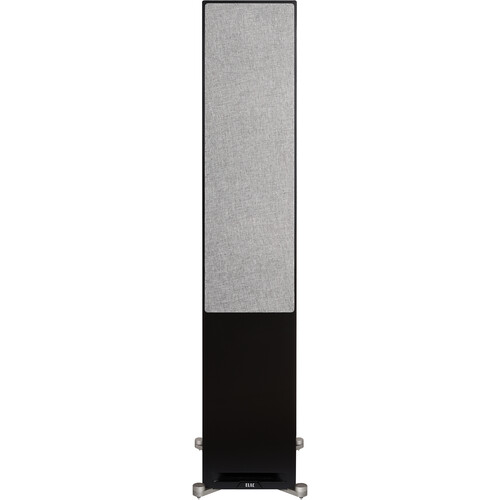 ELAC Debut Reference Three-Way Floorstanding Speaker (Black Baffle and Walnut Cabinet Single)
