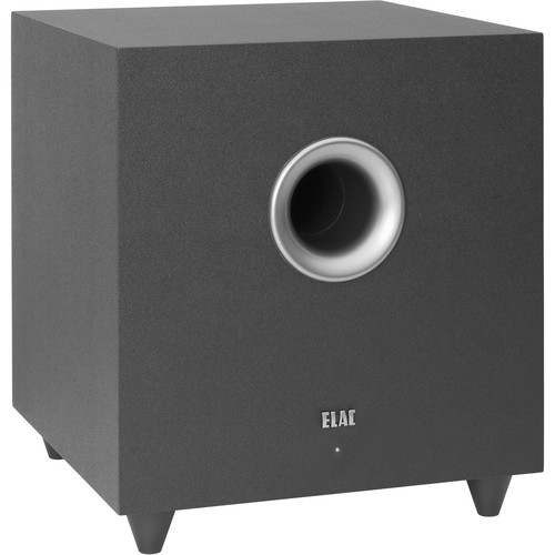 ELAC Debut S8 8" 100W Subwoofer DS81BK B&H Photo Video